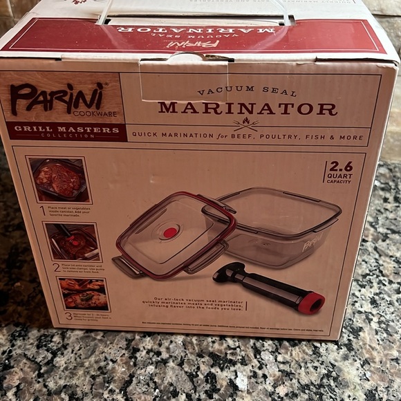 Parini vacuum seal Marinator NIB - Picture 5 of 7